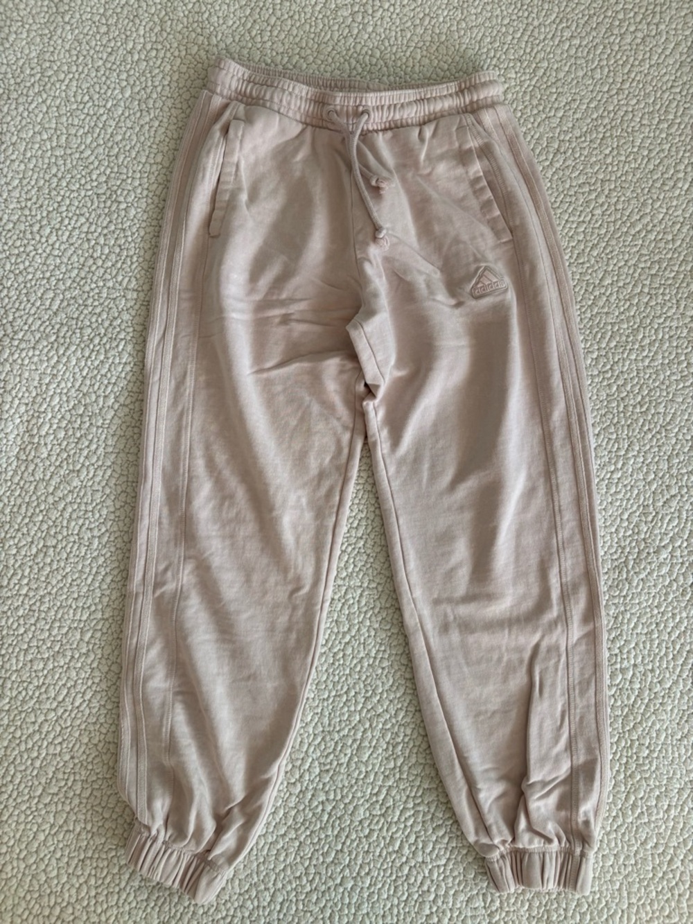 Adidas blush pink jogger sweatpants